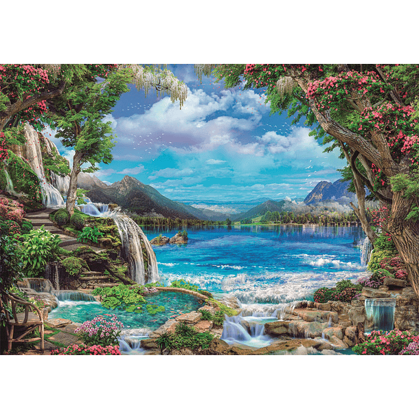 Puzzle 2000 pçs - Paradise on Earth 2
