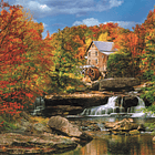 Puzzle 2000 pçs - Glade Creek Grist Mill 2