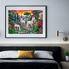 Puzzle 2000 pçs - Classical Garden Unicorns 3