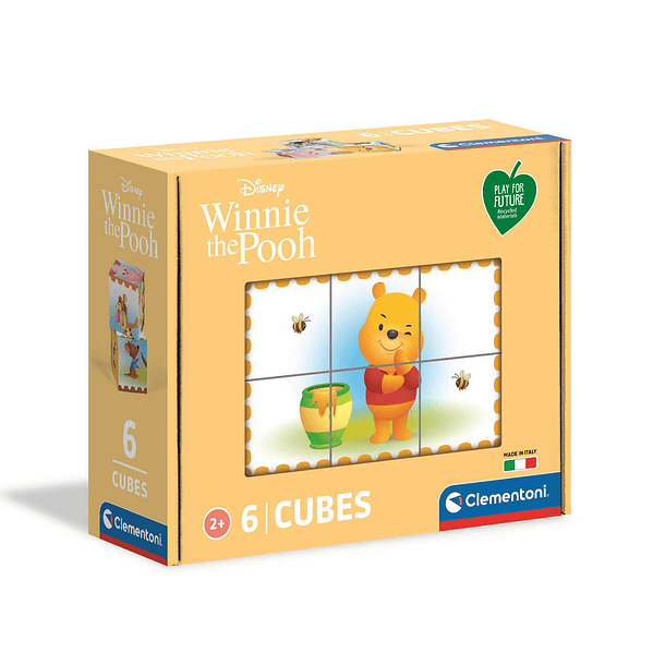 Puzzle 6 Cubos - Winnie the Pooh 1