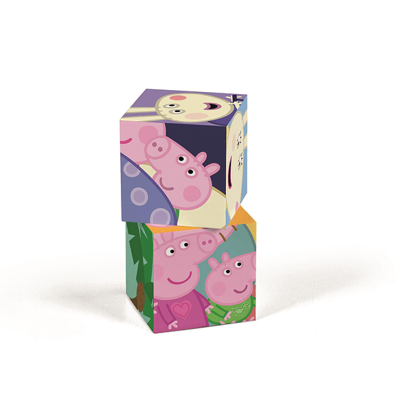 Puzzle 12 Cubos - Peppa Pig 3