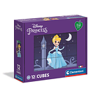 Puzzle 12 Cubos - Disney Princess 1