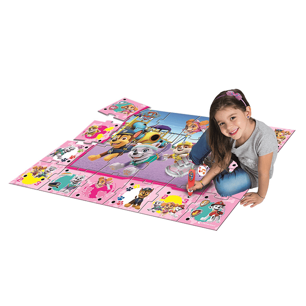Puzzle Interativo Gigante da Skye e Patrulha Pata 4