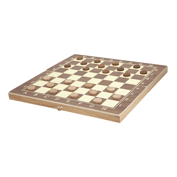 CB Games - Jogo de Xadrez + Damas + Gamão de Madeira 3