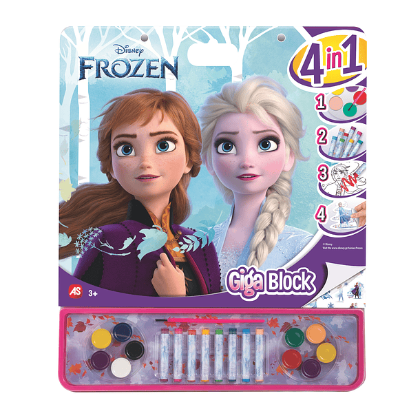 Frozen - Bloco Gigante 4 em 1 1