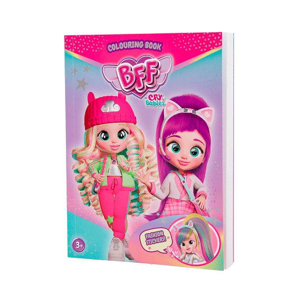 BFF - Livro de Colorir com Autocolantes 1