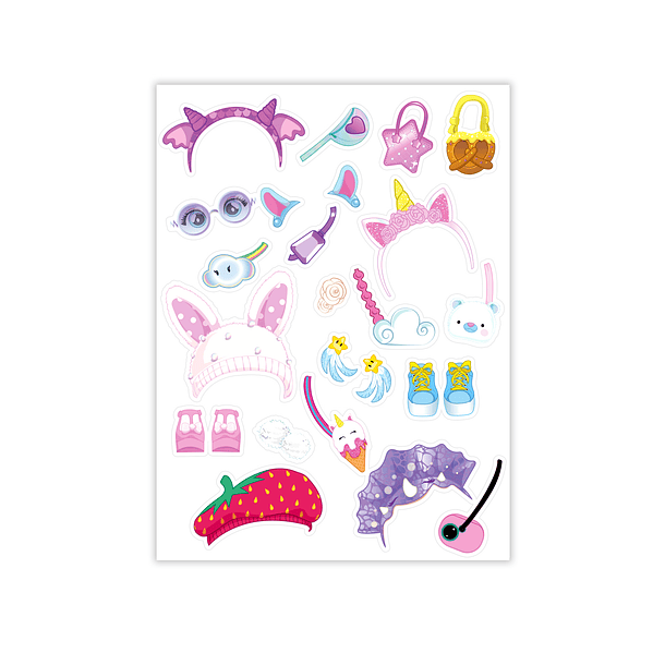 BFF - Livro de Colorir com Autocolantes 3