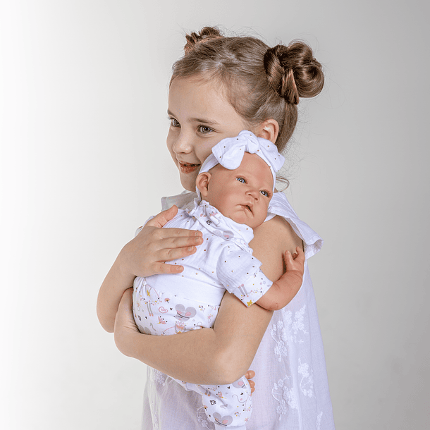 Sweet Reborn com Som Real - Menina Rosa 4