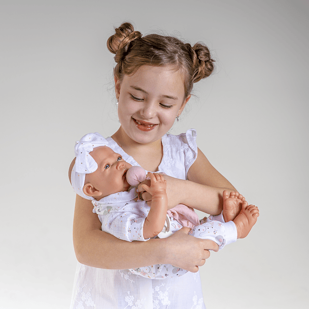 Sweet Reborn com Som Real - Menina Rosa 6