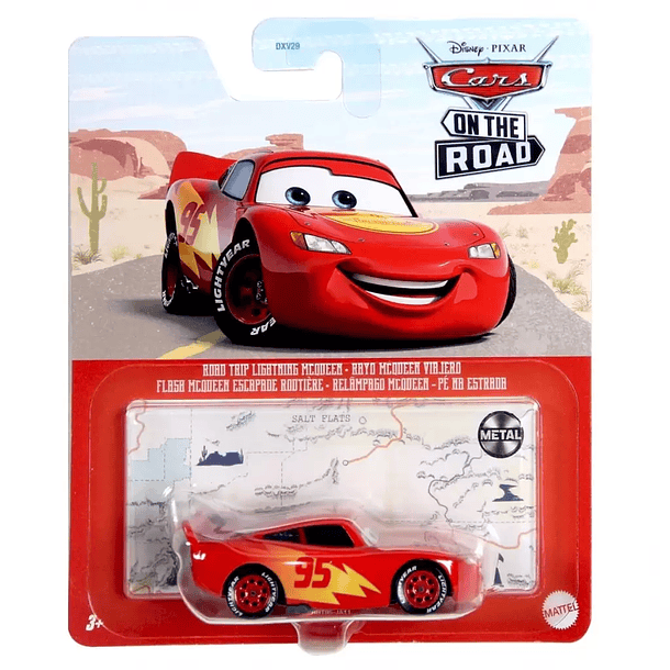 Cars 3 - Relâmpago McQueen Pé na Estrada 