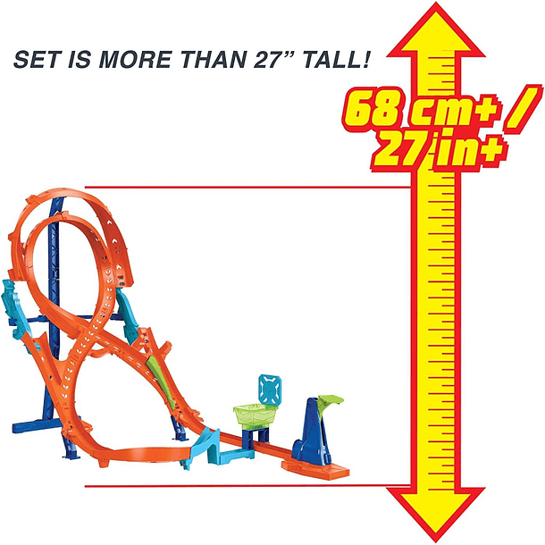 Hot Wheels - Salto Vertical 8 4
