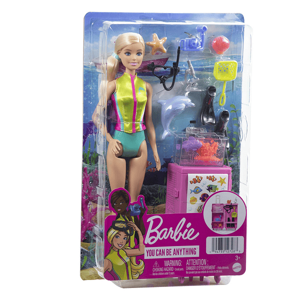 Barbie Bióloga Marinha 1