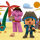 Puzzle 2x20 pçs - Pocoyo 3