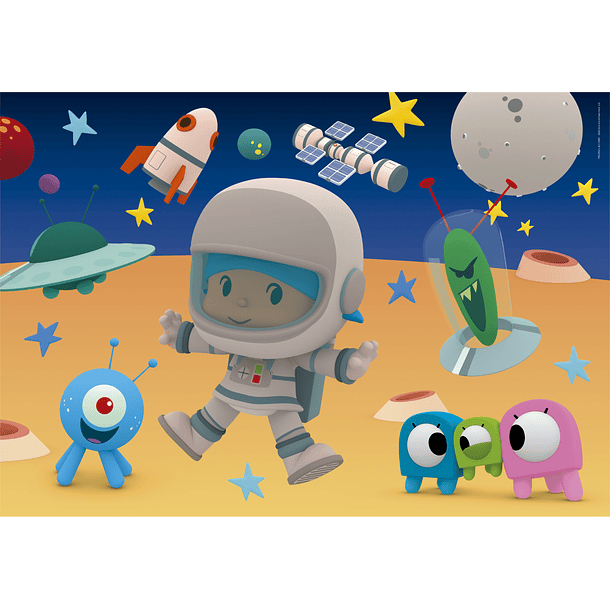 Puzzle 2x20 pçs - Pocoyo 2