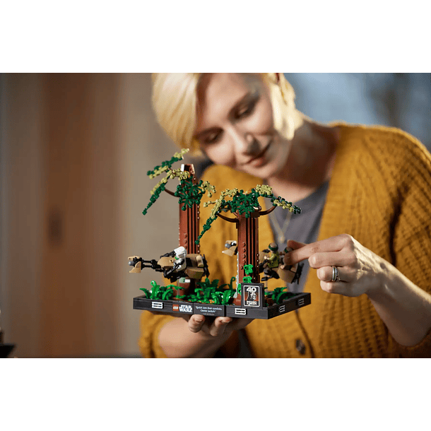 Diorama da Perseguição de Speeder de Endoor 4