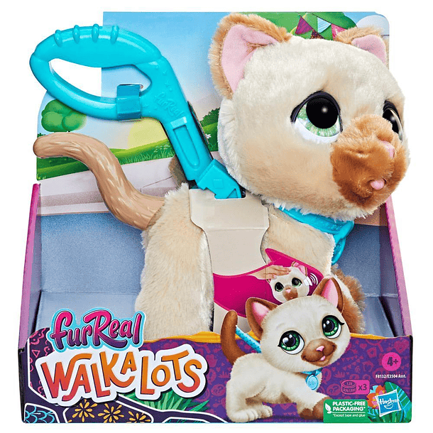 Mascote Walkalots - Gatinho Castanho 1