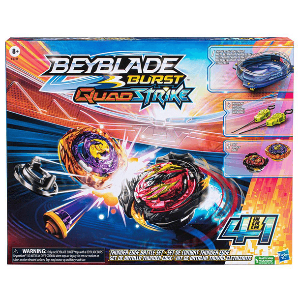 Beyblade Burst QuadStrike - Estádio Thunder Edge 1