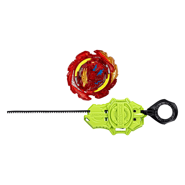 Beyblade QuadStrike Pião e Lançador - Stellar Hyperion H8 2