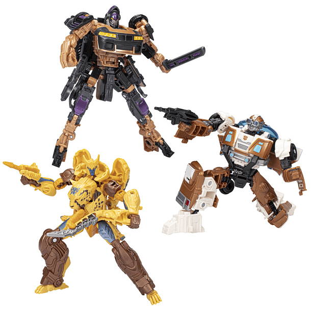 Jungle Mission 3-Pack - Cheetor, Nightbird & Wheeljack 3