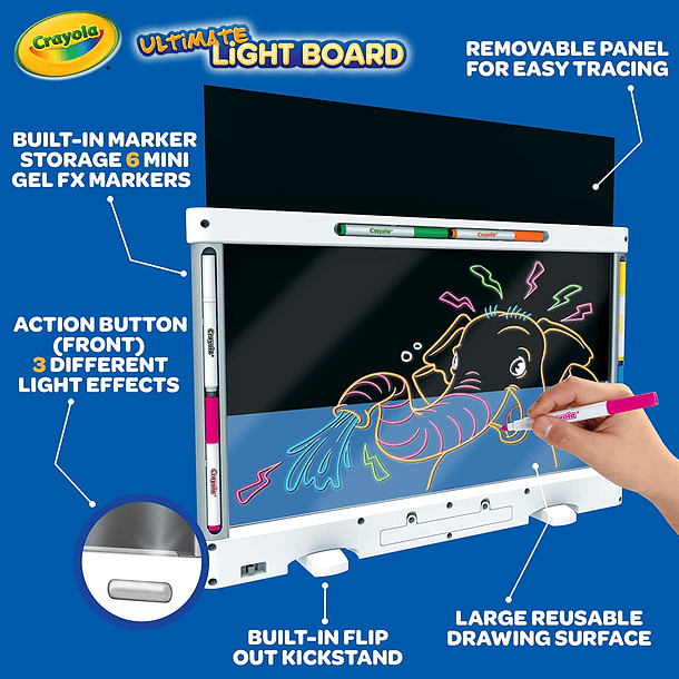 Crayola - Quadro Luminoso Deluxe 3