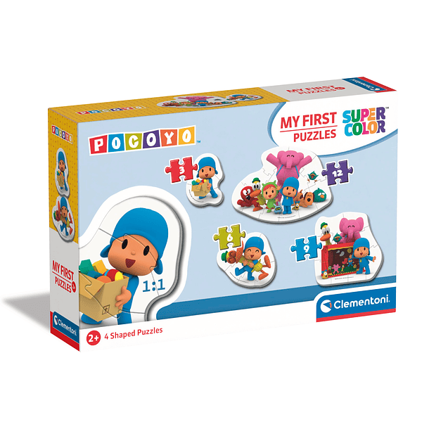 Puzzle 3+6+9+12 pçs - Pocoyo 1
