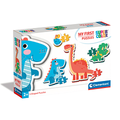 Puzzle 3+6+9+12 pçs - Dinossauros