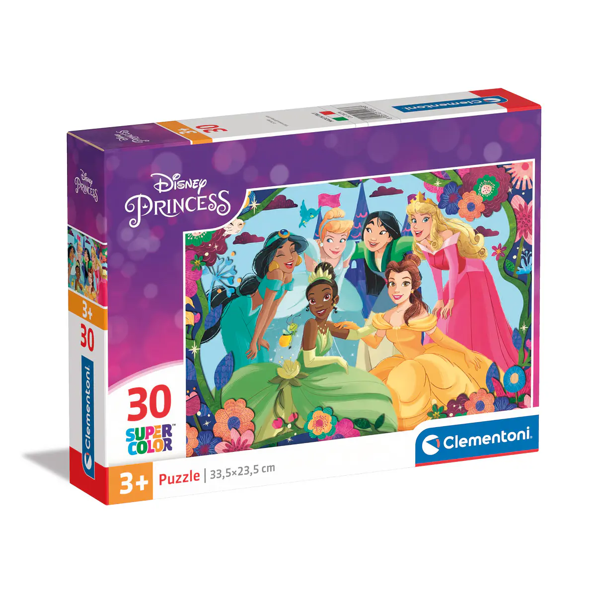 Puzzle 30 pçs - Disney Princess | Cubos Luminosos