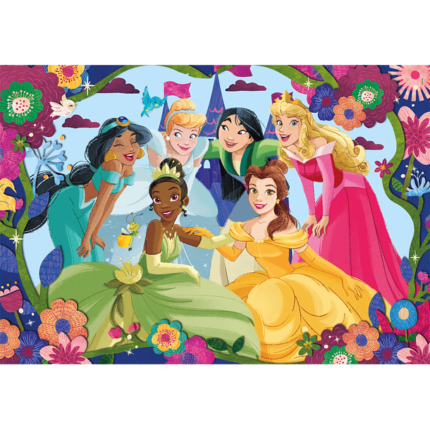 Puzzle 30 pçs - Disney Princess 2