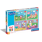 Puzzle 4 em 1 - Peppa Pig 1