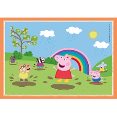 Puzzle 4 em 1 - Peppa Pig