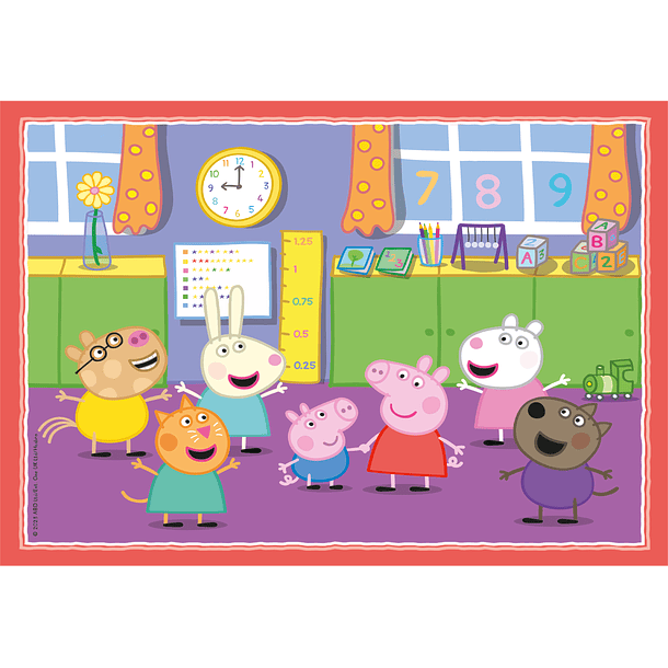 Puzzle 4 em 1 - Peppa Pig 5