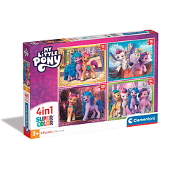 Puzzle 4 em 1 - My Little Pony
