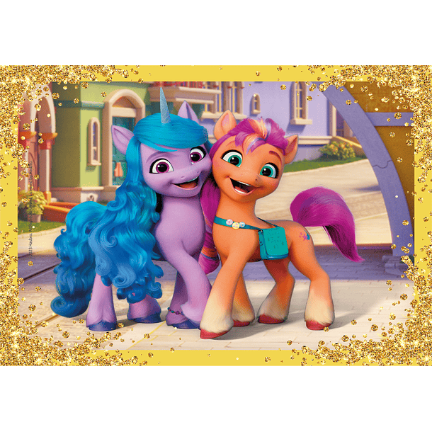 Puzzle 4 em 1 - My Little Pony 2