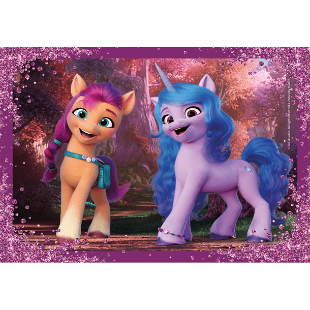 Puzzle 4 em 1 - My Little Pony 4
