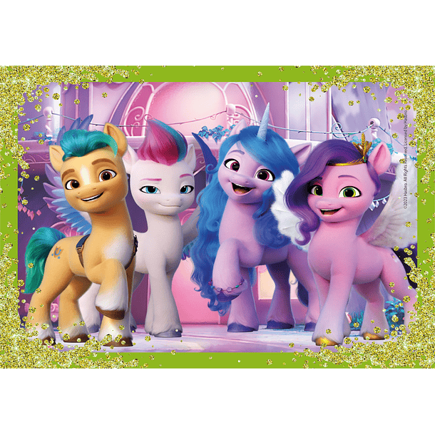 Puzzle 4 em 1 - My Little Pony 5