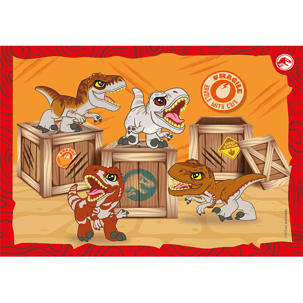 Puzzle 4 em 1 - Jurassic World 3