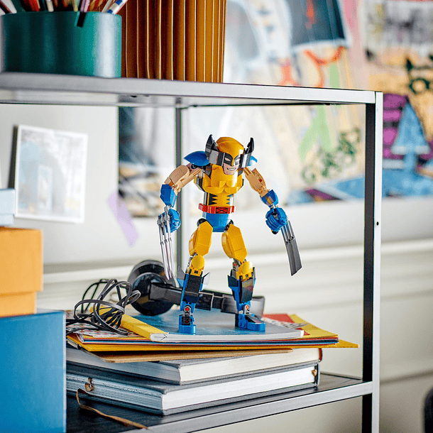 Figura de Construção de Wolverine 5