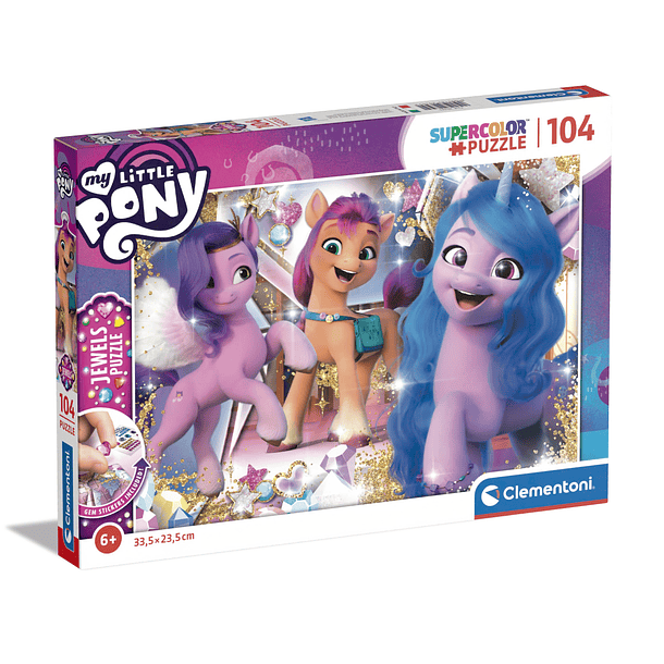 Puzzle Jewels 104 pçs - My Little Pony 1