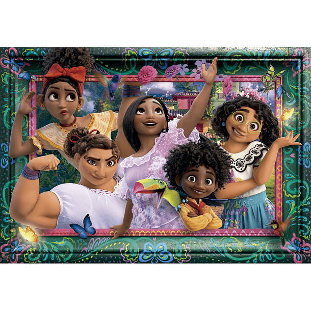 Puzzle Glitter 104 pçs - Encanto 2