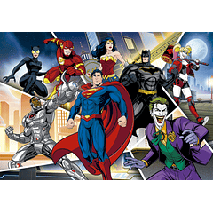 Puzzle 104 pçs - DC Comics
