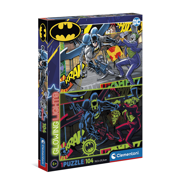 Puzzle Glowing 104 pçs - Batman 1