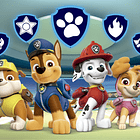 Puzzle Glowing 104 pçs - Patrulha Pata 2