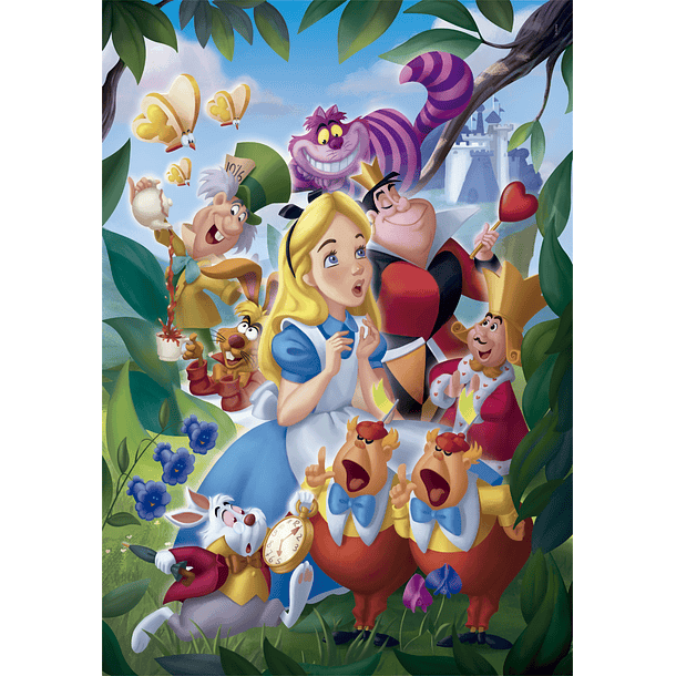 Puzzle 1000 pçs - Alice no País das Maravilhas 2