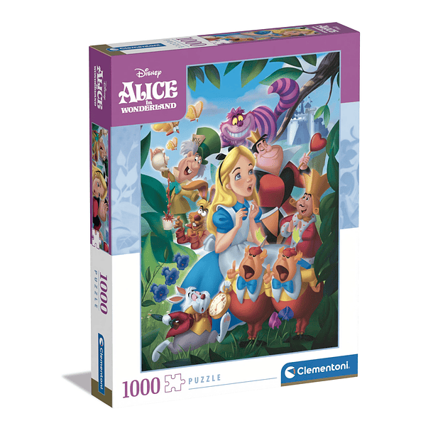 Puzzle 1000 pçs - Alice no País das Maravilhas 1