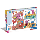 Puzzle 3 x 48 pçs - Pocoyo 1