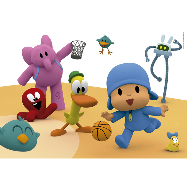 Puzzle 3 x 48 pçs - Pocoyo 2