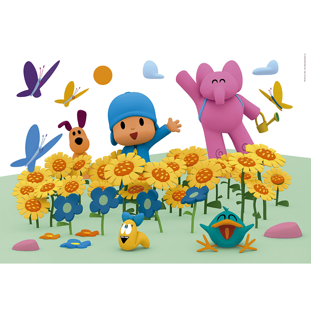 Puzzle 3 x 48 pçs - Pocoyo 3