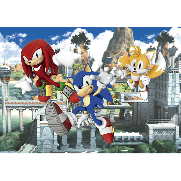 Puzzle 3 x 48 pçs - Sonic 3