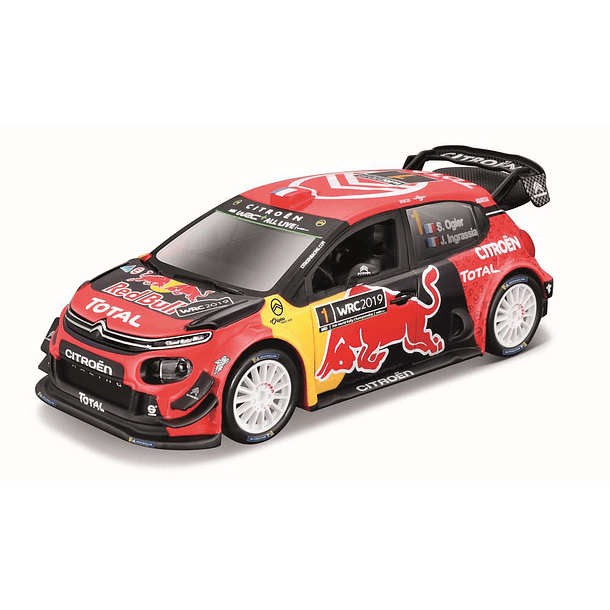 Citroën C3 WRC Rally Monte Carlo 2019 Sébastion Ogier 