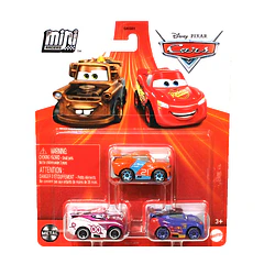 Cars Mini Racers - Conjunto 3 Mini Veículos #9